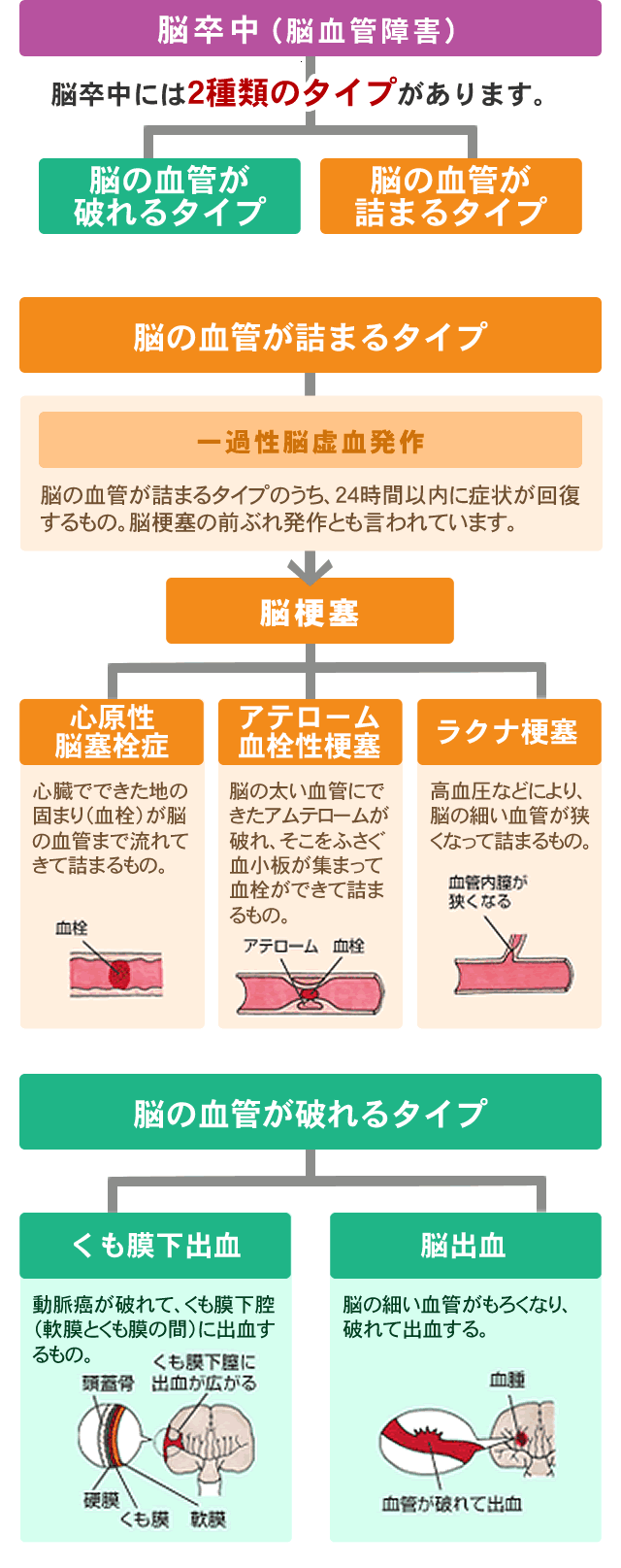 脳卒中の対処と再発防止